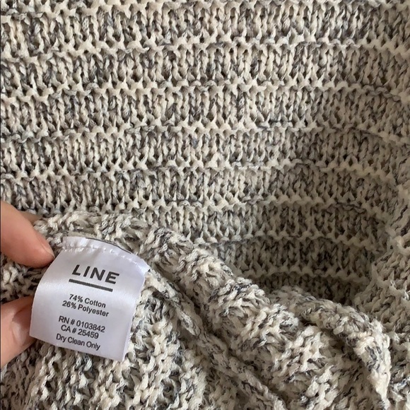 LINE KNITWEAR Open Shoulder Sweater - Picture 3 of 5